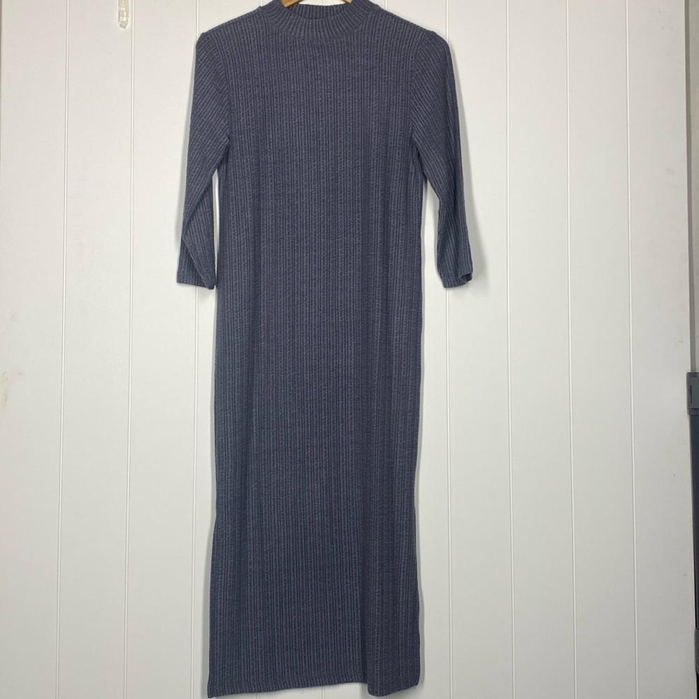 Jacqueline de Yong Grey High Neck Sweater Dress